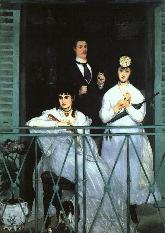 Edouard Manet The Balcony oil painting picture